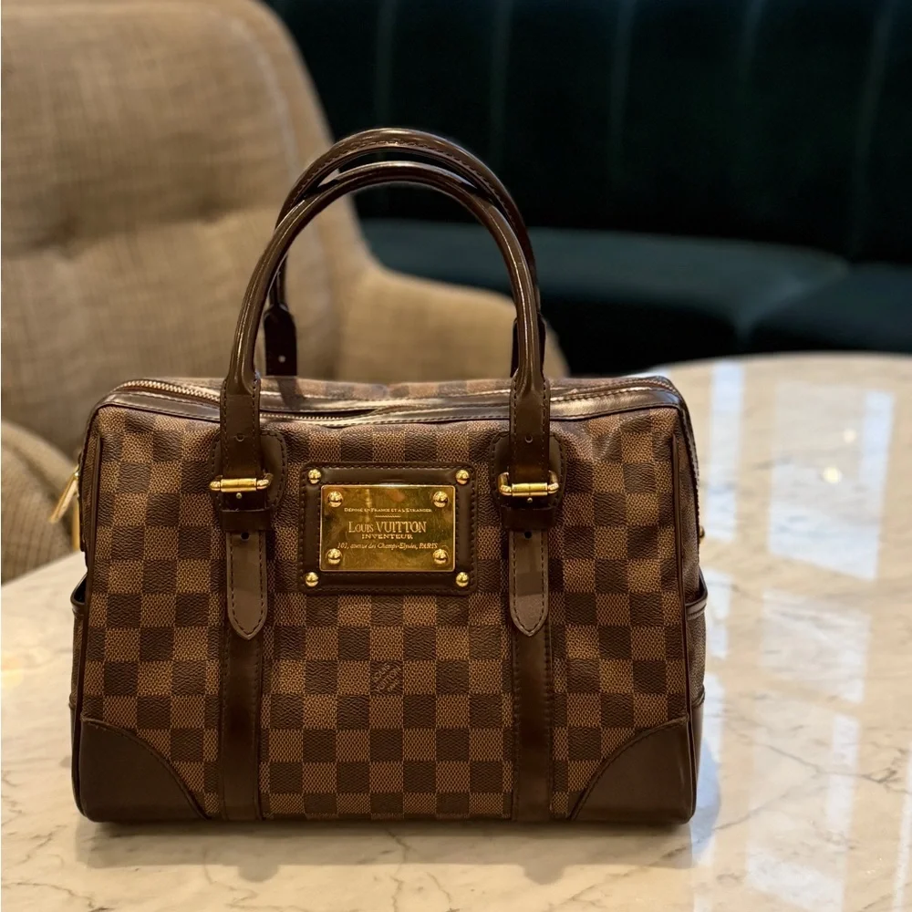 LOUIS VUITTON Damier Ebene Berkeley - Picture 1 of 10